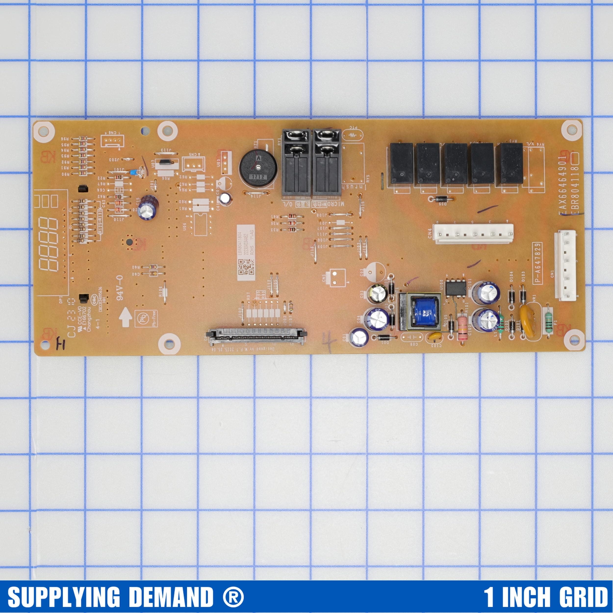 SDWB27X29801 wb27x29801-wb27x38153-microwave-control-board view 11