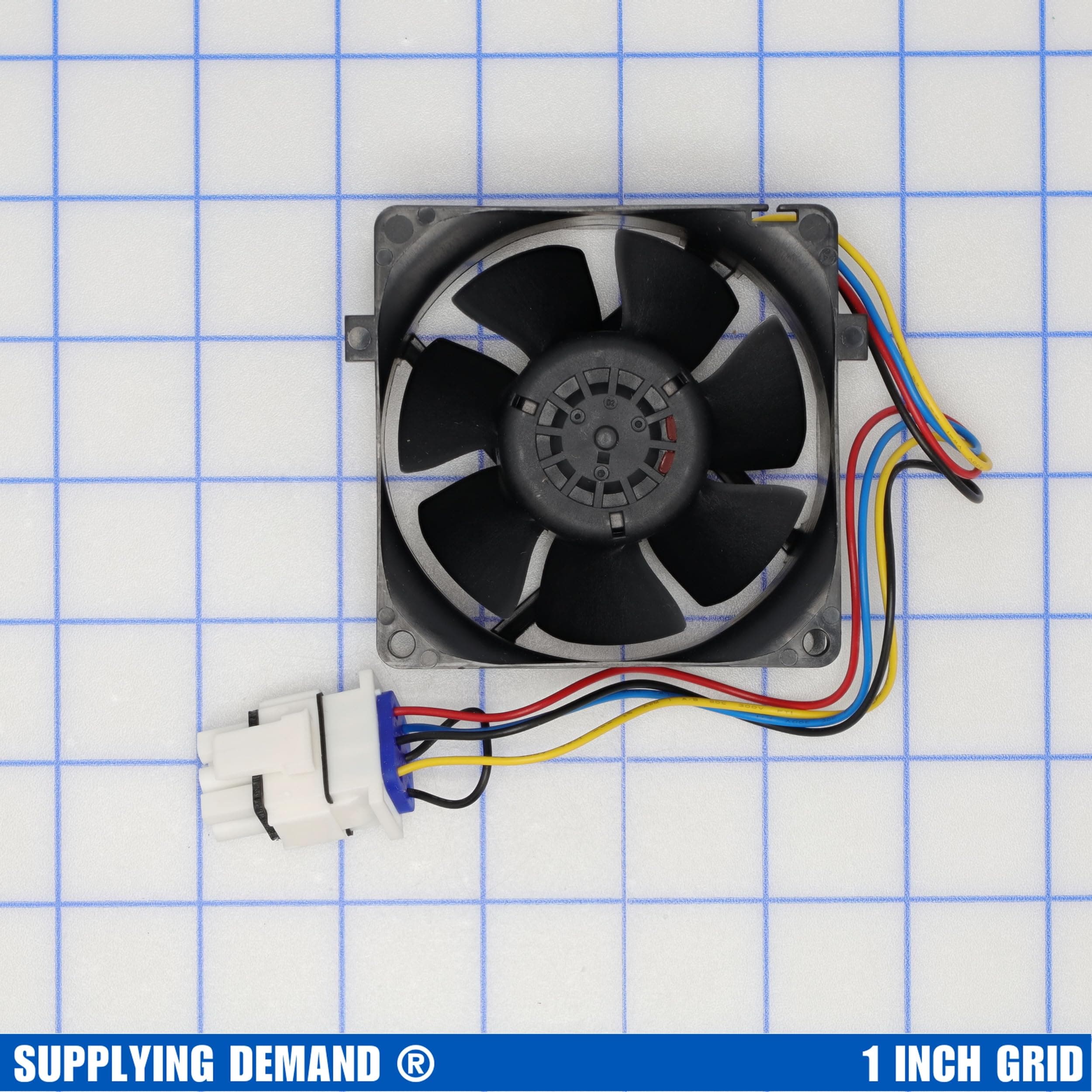 SDWR60X35205 wr60x35205-wr60x29099-refrigerator-evaporator-fan-motor view 11
