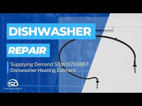 How To Install Supplying Demand SDW10703867 Dishwasher Heating Element