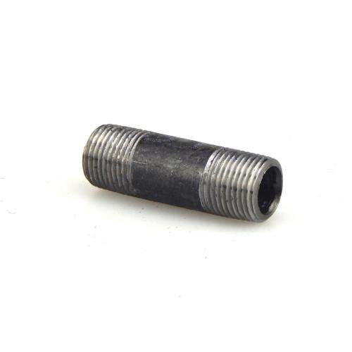 SD583-025 583-025-black-iron-pipe-nipple