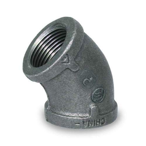 SDM-125K M-125K-black-45-degree-elbow