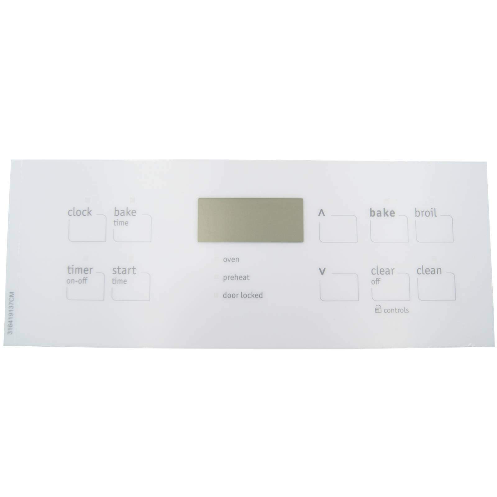 SD316419137 316419137-316352002-range-control-board-white-overlay