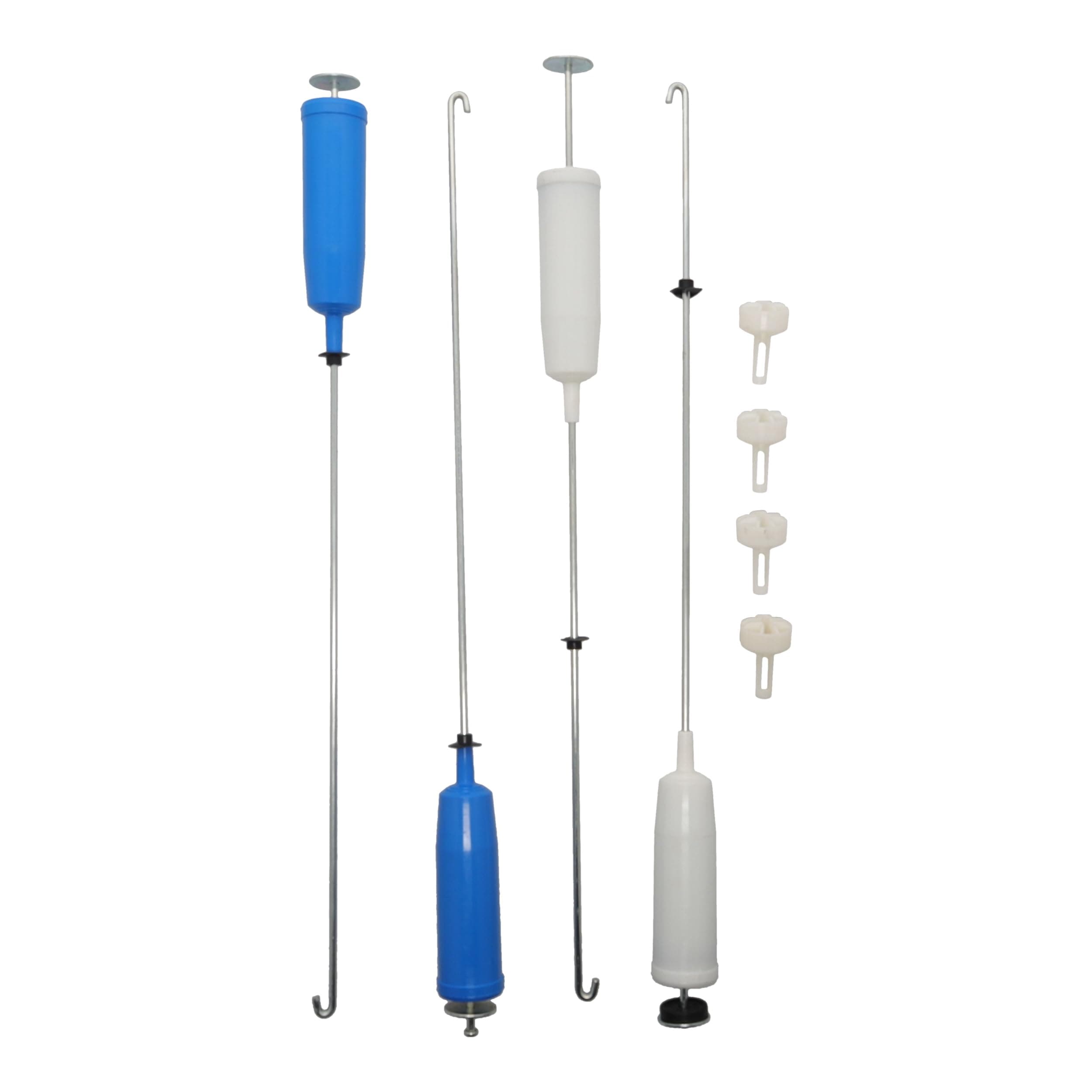 SDWH16X26910/11_V1 wh16x26910/11_v1-4588120-4588121-washer-blue/white-suspension-rod-set---4-rods-in-set
