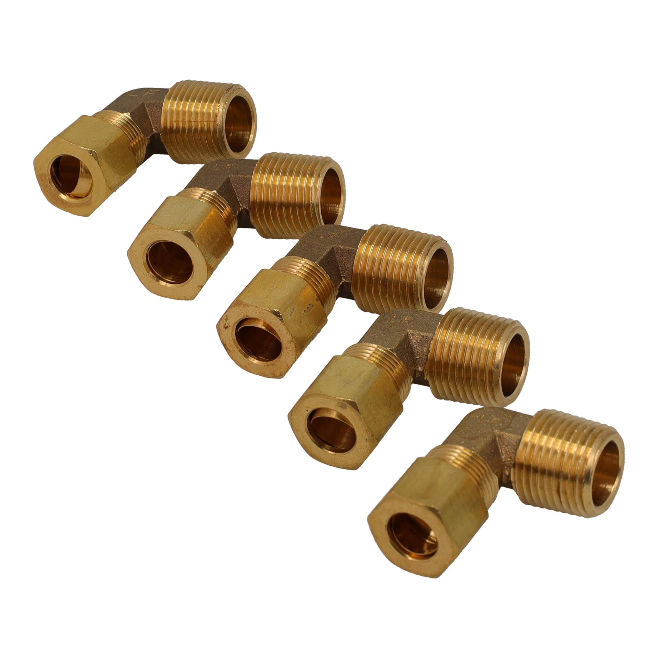 SD69-66-LFX5 brass-flare-elbow-adapter-90-degree-3-8-flare-x-3-8-male-npt-5-pack view 51