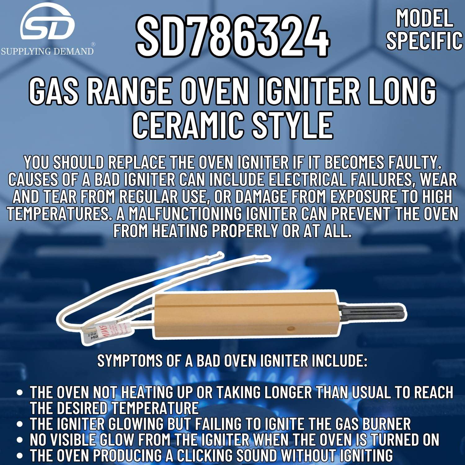 SD786324 786324-ap2934763-gas-range-oven-igniter view 51