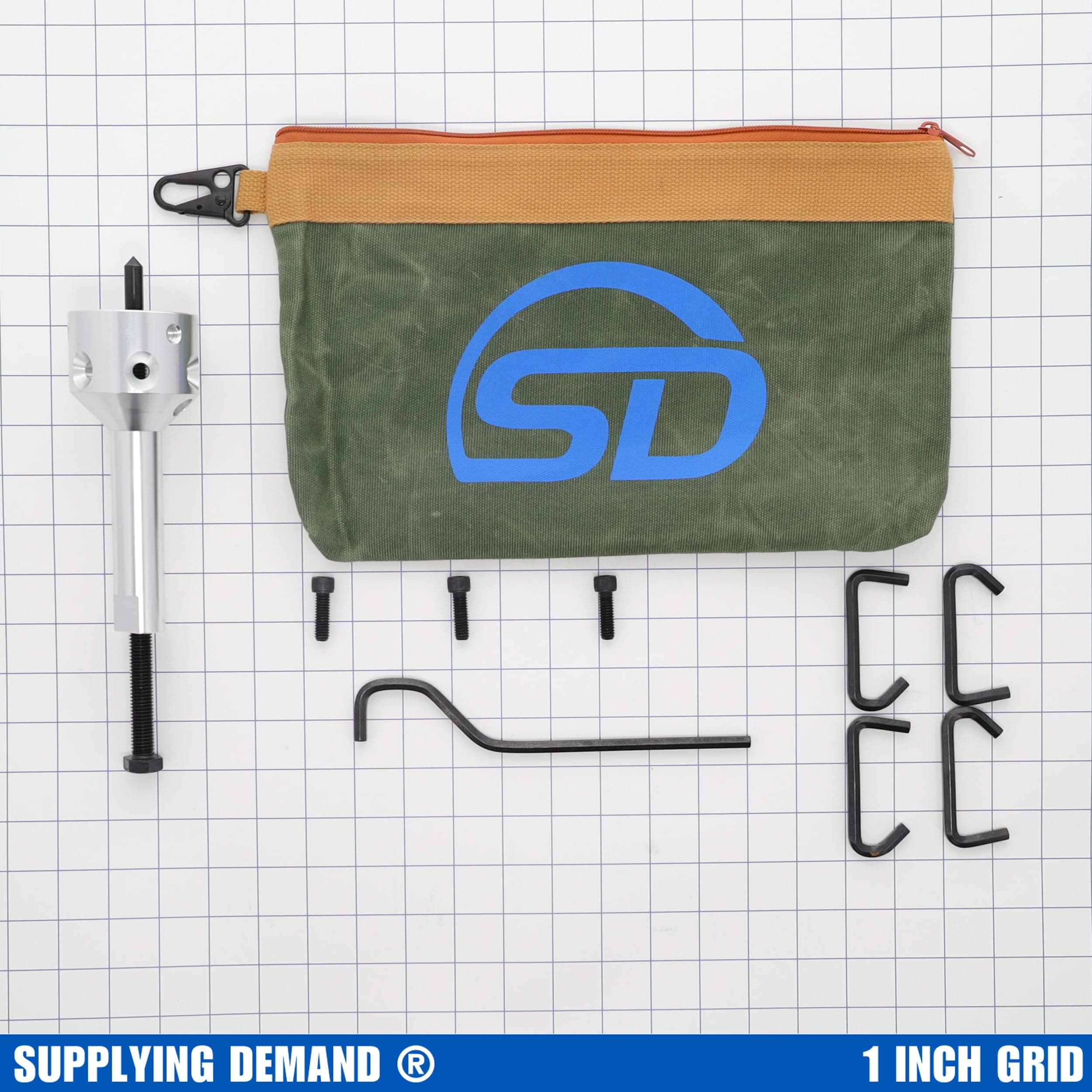 SDXLB-1125_KIT xlb-1125_kit-hvac-fan-%26-blower-wheel-puller-kit-with-sae-wrench-set-and-canvas-storage-bag view 11