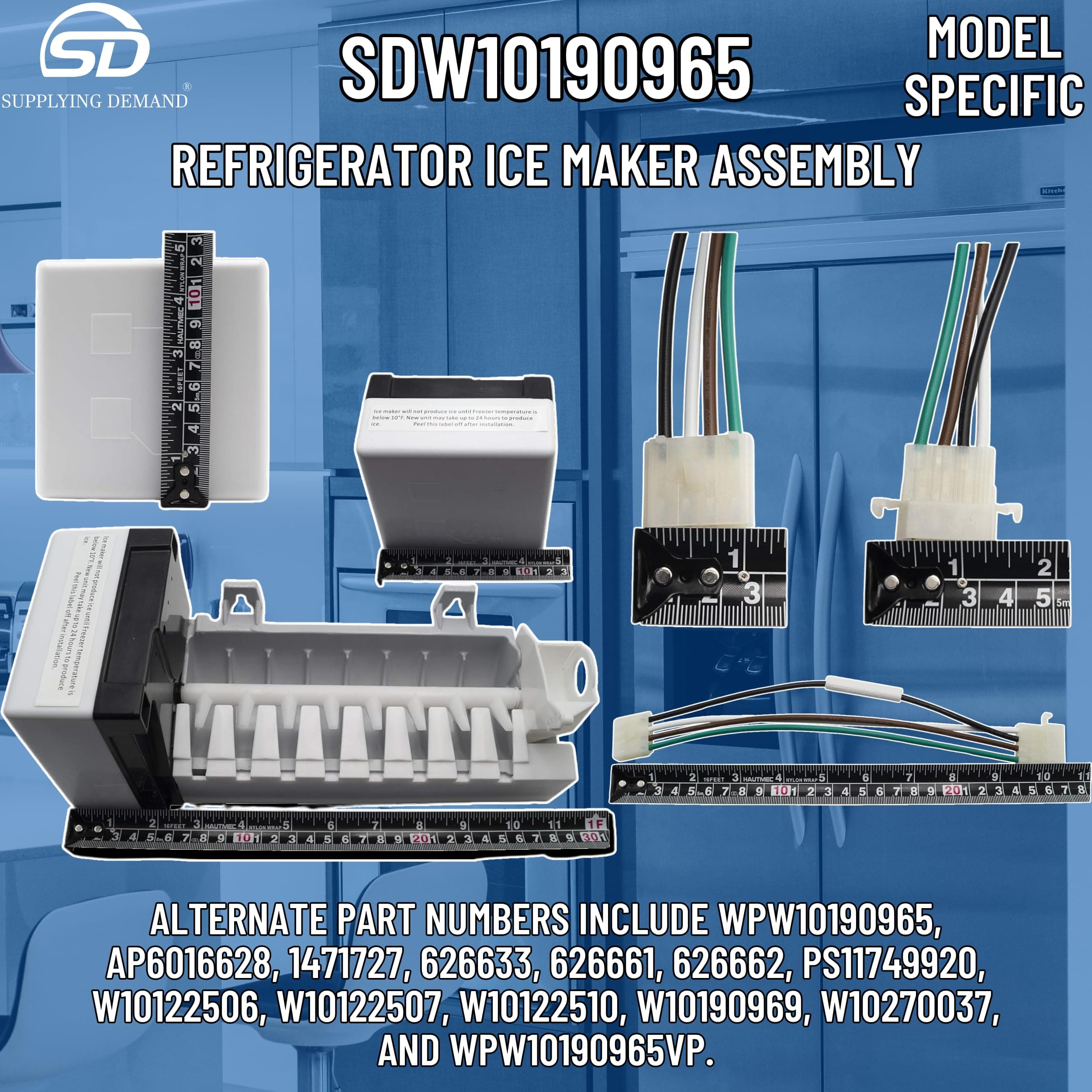 SDW10190965-FBA w10190965-w10190966-refrigerator-ice-maker-assembly view 61